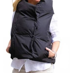 NEW PRETTY RUGGED puffer vest in black